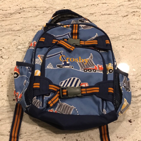 Pottery Barn Kids Accessories Boys Construction Backpack Poshmark